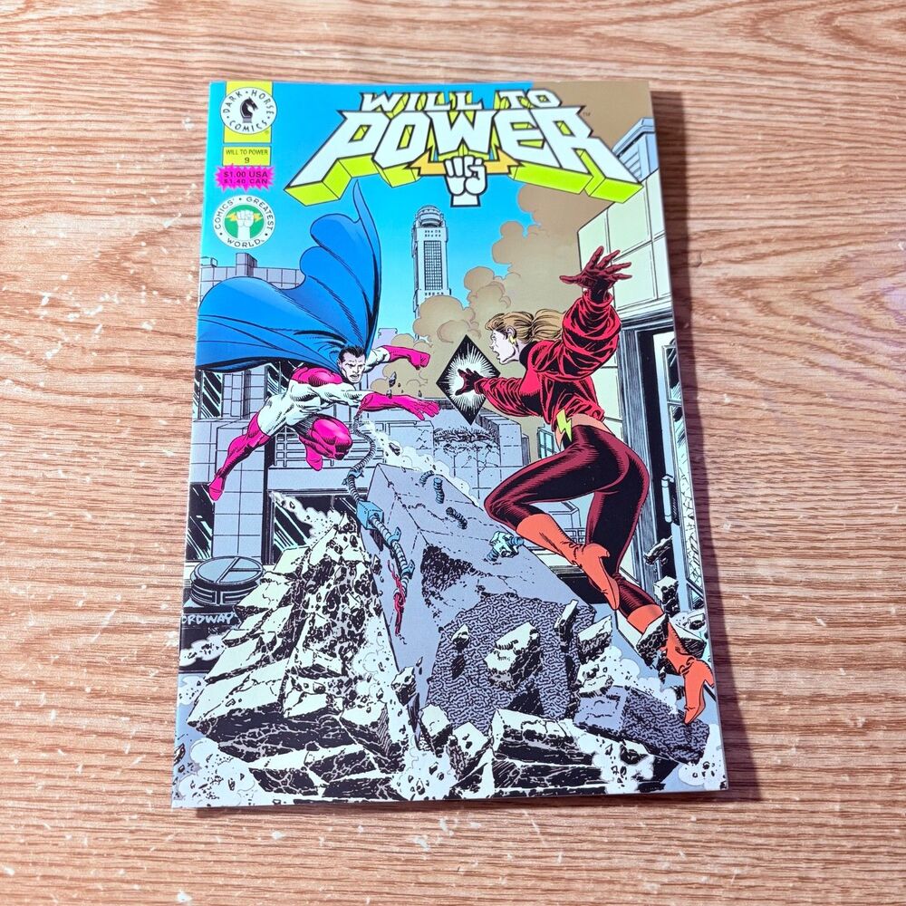 Will to Power #9 Direct Edition Cover (1994) Dark Horse Comics